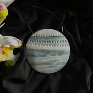 Diana: Artisan Clay Pendant