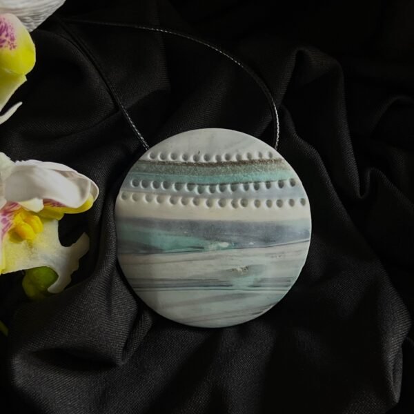 Diana: Artisan Clay Pendant